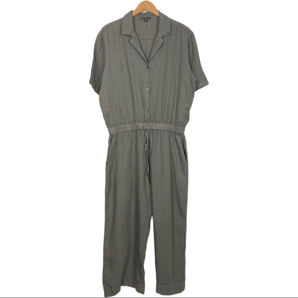 James Perse linen jumpsuit - Picture 3 of 15